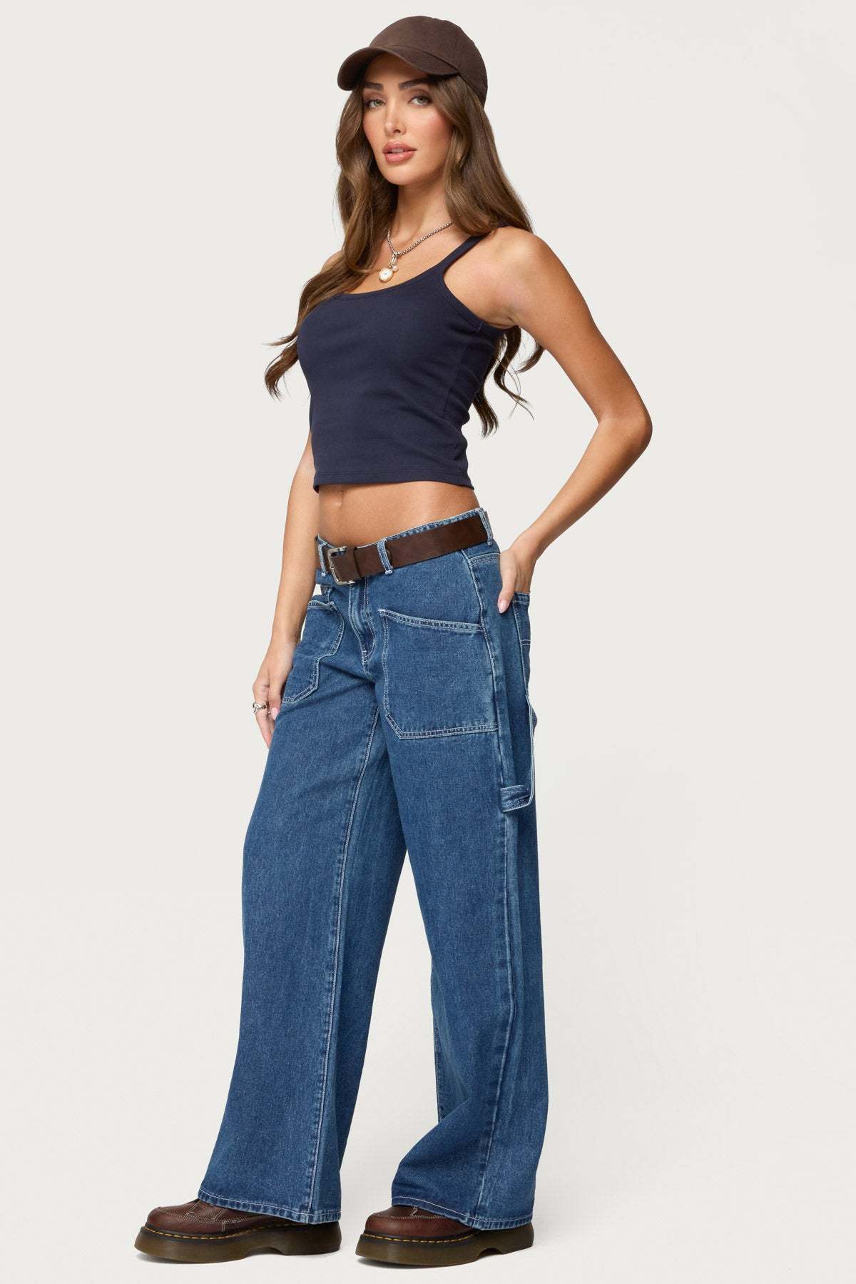 Basic Babe Tank Top - NAVY