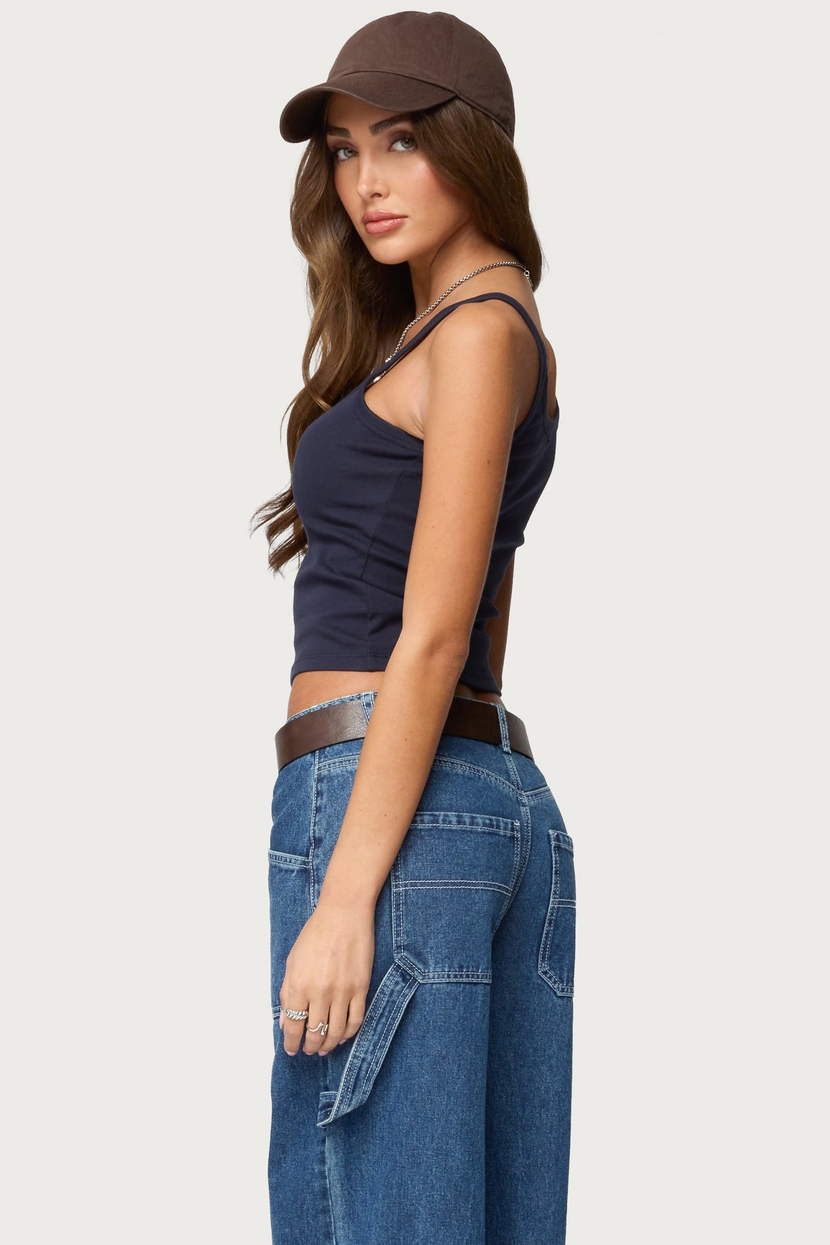 Basic Babe Tank Top - NAVY