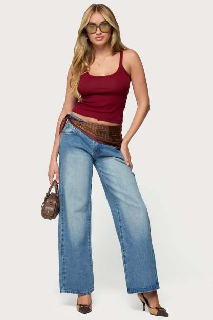 Basic Babe Tank Top - BURGUNDY