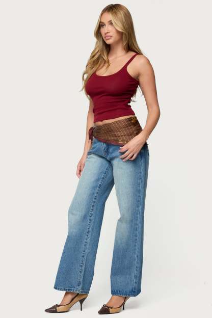 Basic Babe Tank Top - BURGUNDY