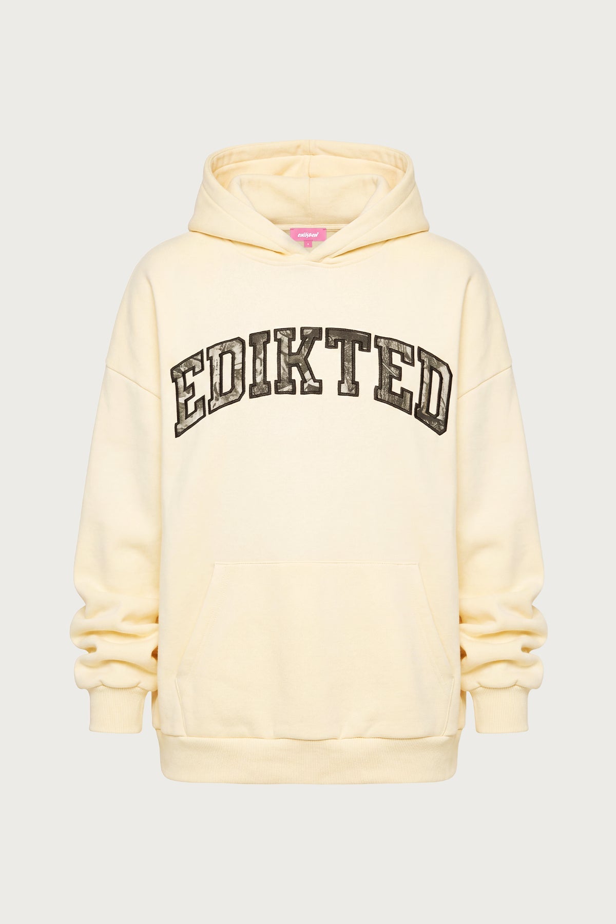 Edikted Crush Oversized Hoodie - BUTTER