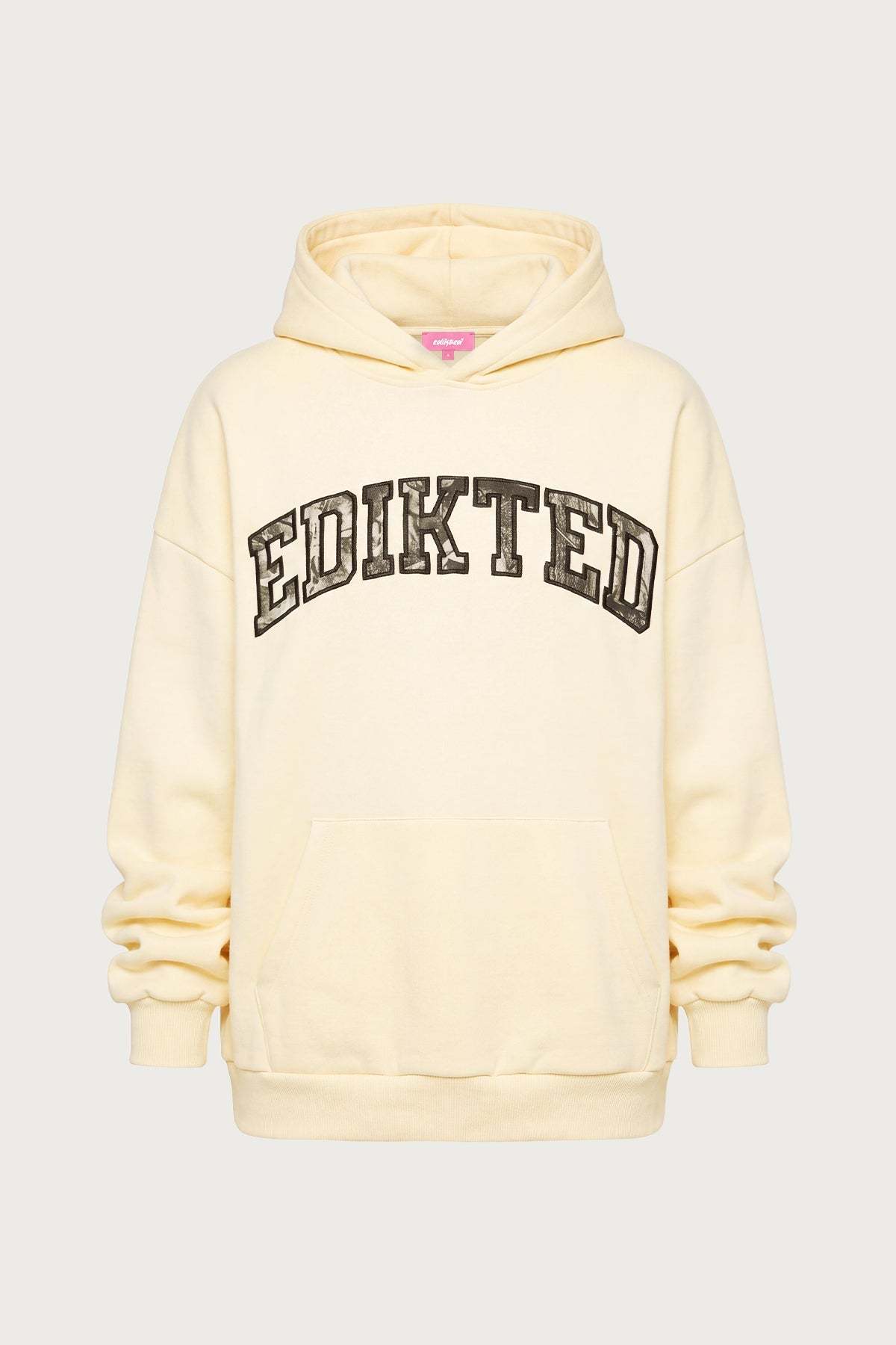 Edikted Crush Oversized Hoodie - BUTTER