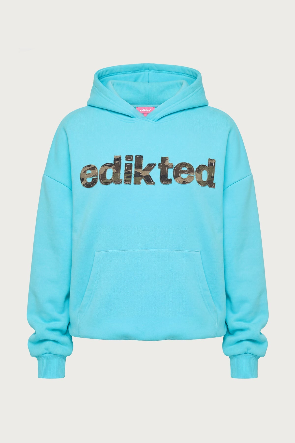 Edikted Cutie Hoodie - TURQUOISE