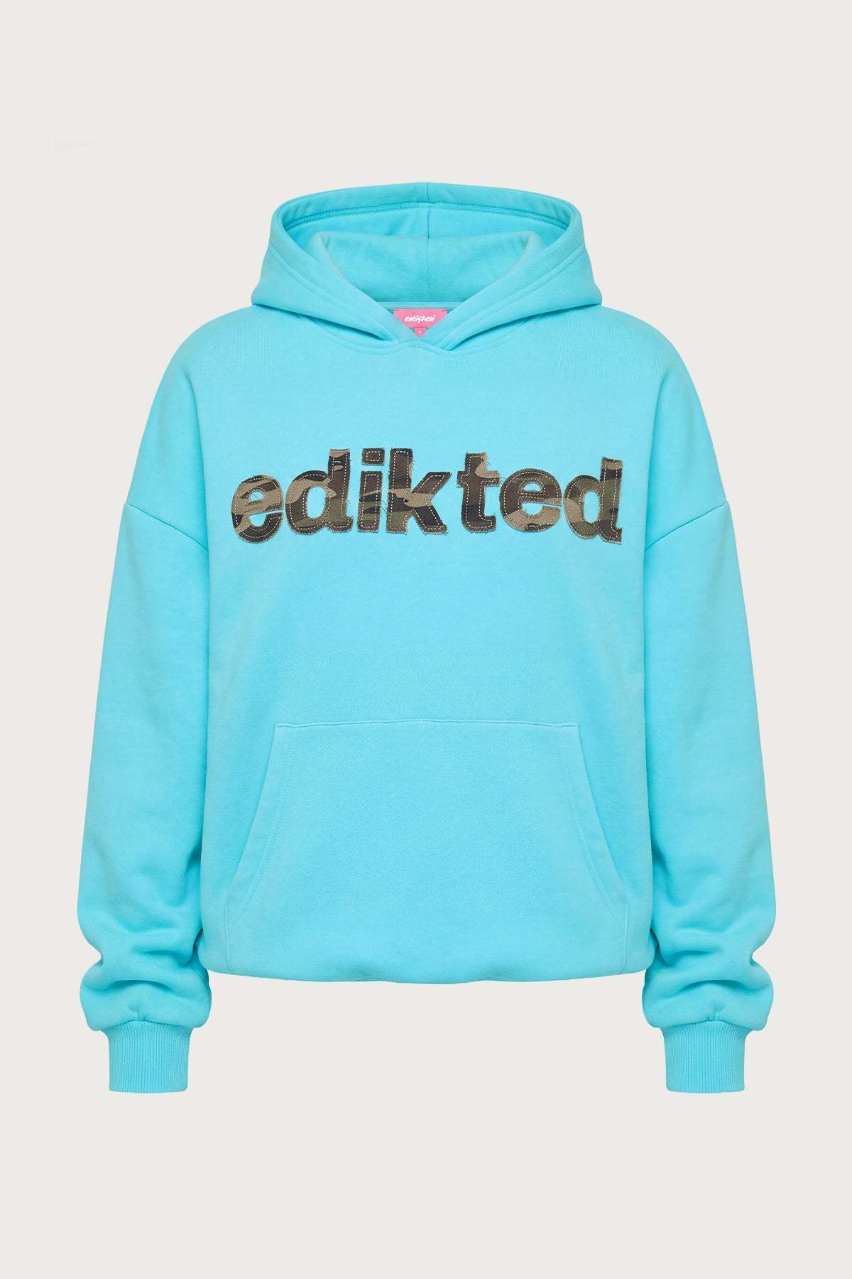 Edikted Cutie Hoodie - TURQUOISE