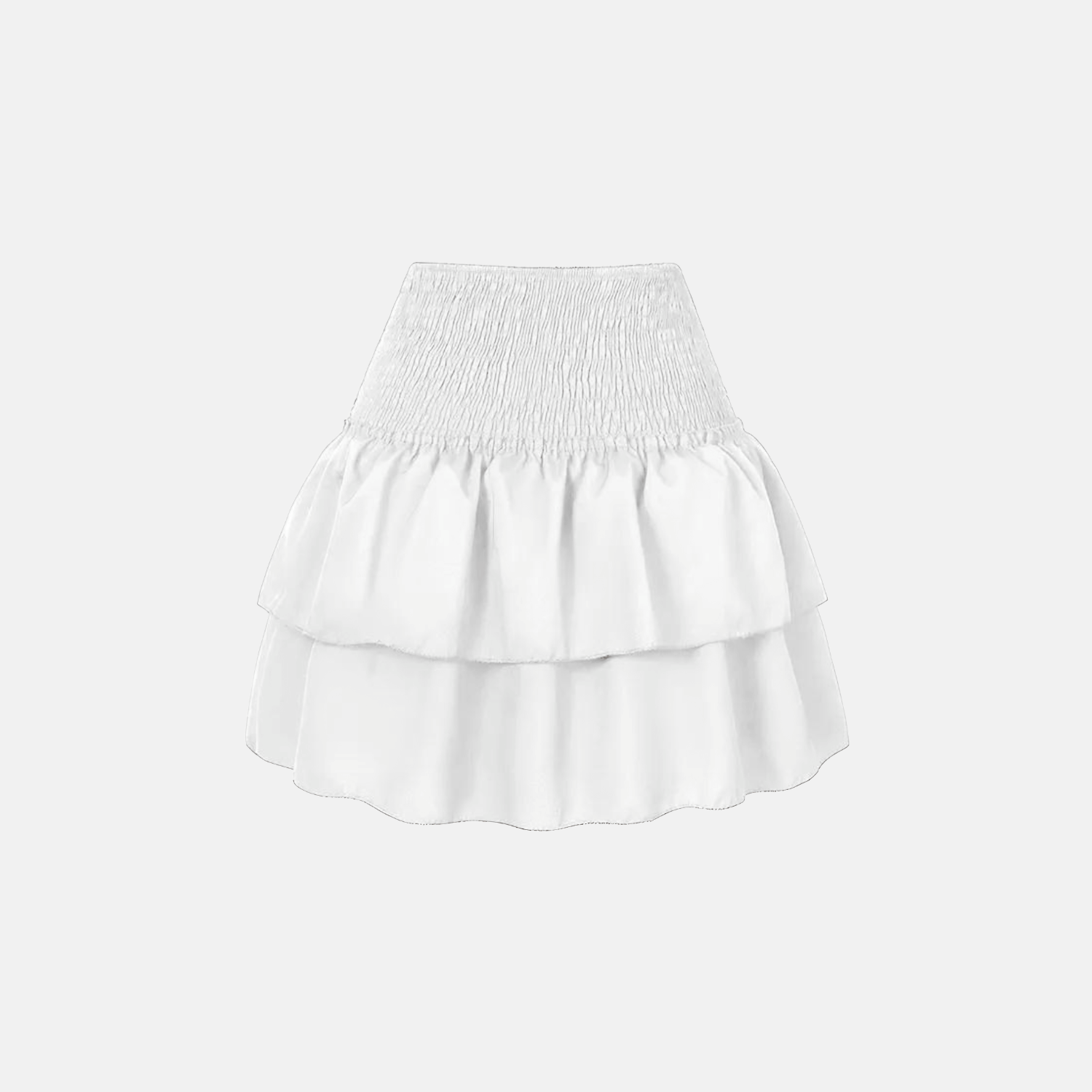 Women's Boho Print Smocked Waist Tiered Mini Skirt - product image 19