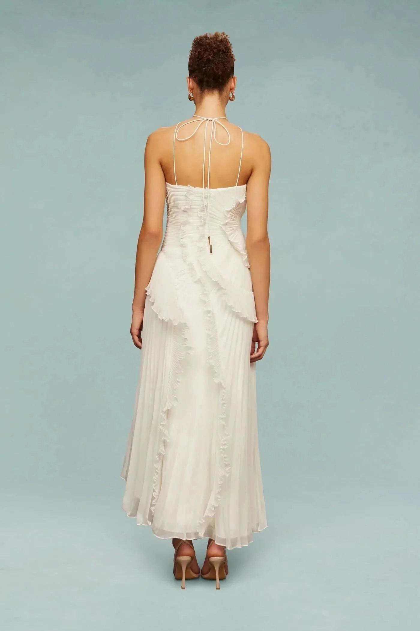 Amelia Halter Maxi Dress