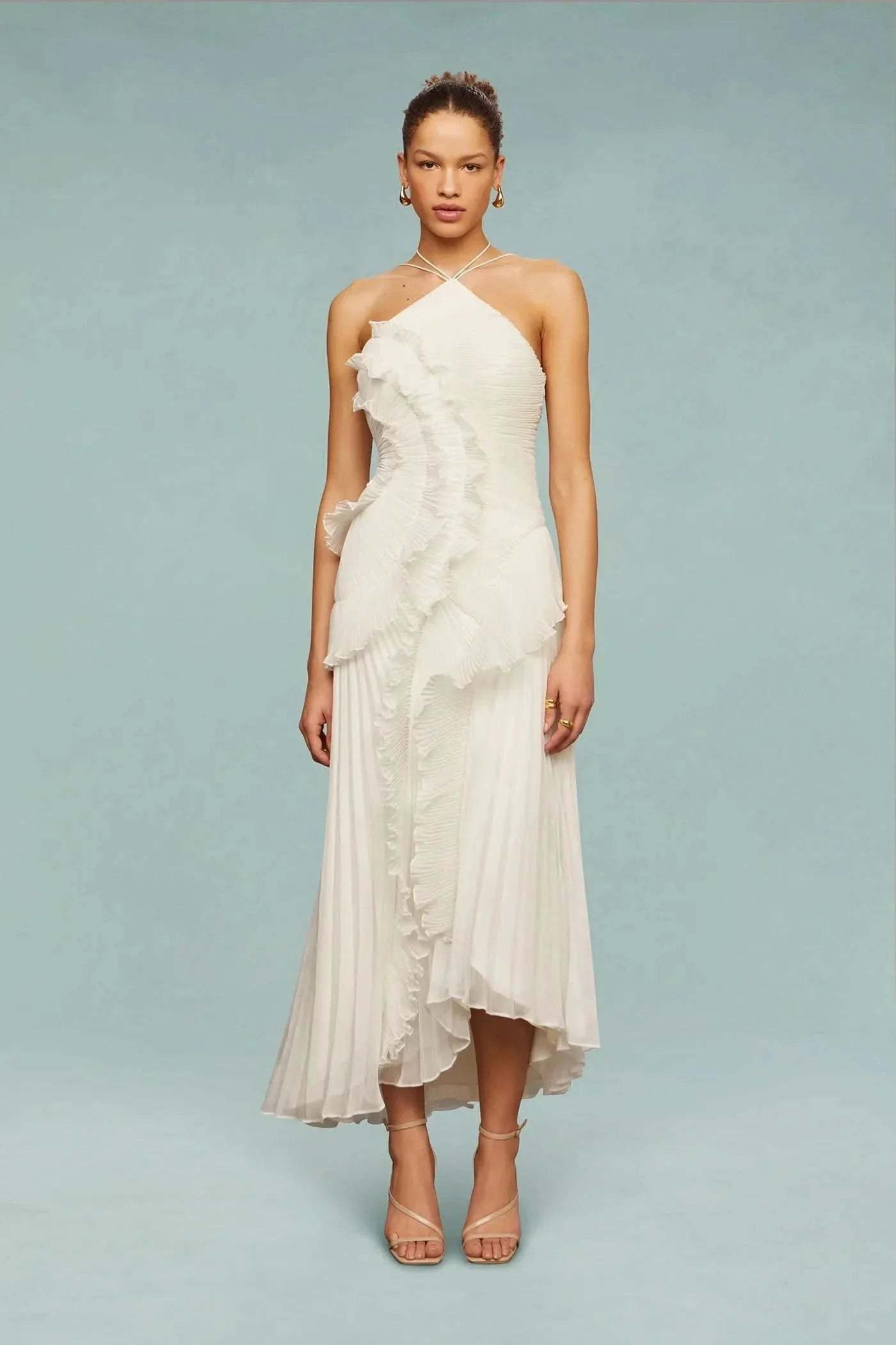 Amelia Halter Maxi Dress