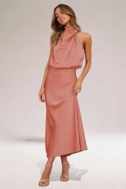 Arden Halter Midi Dress