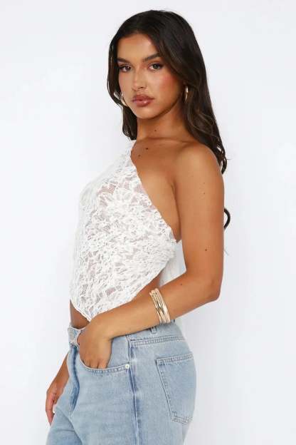 Baila Lace Top - White
