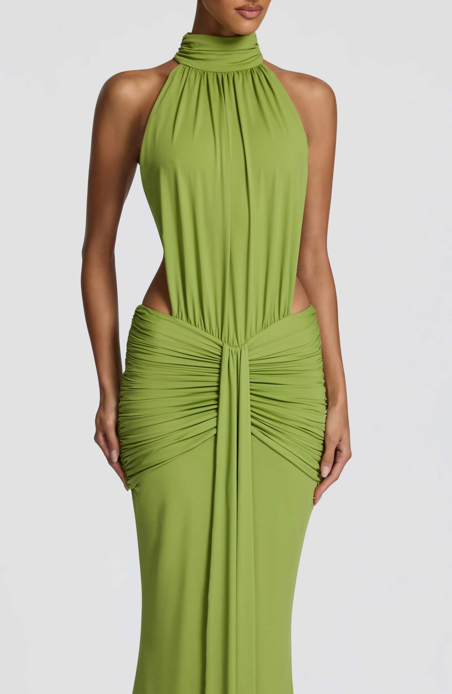 Dove Halter Maxi Dress