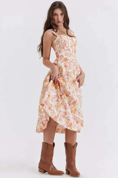 Coralie Off Shoulder Midi Dress
