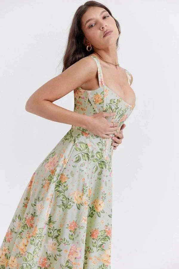 Coralie Off Shoulder Midi Dress
