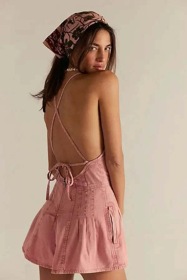 Dazed Denim Romper
