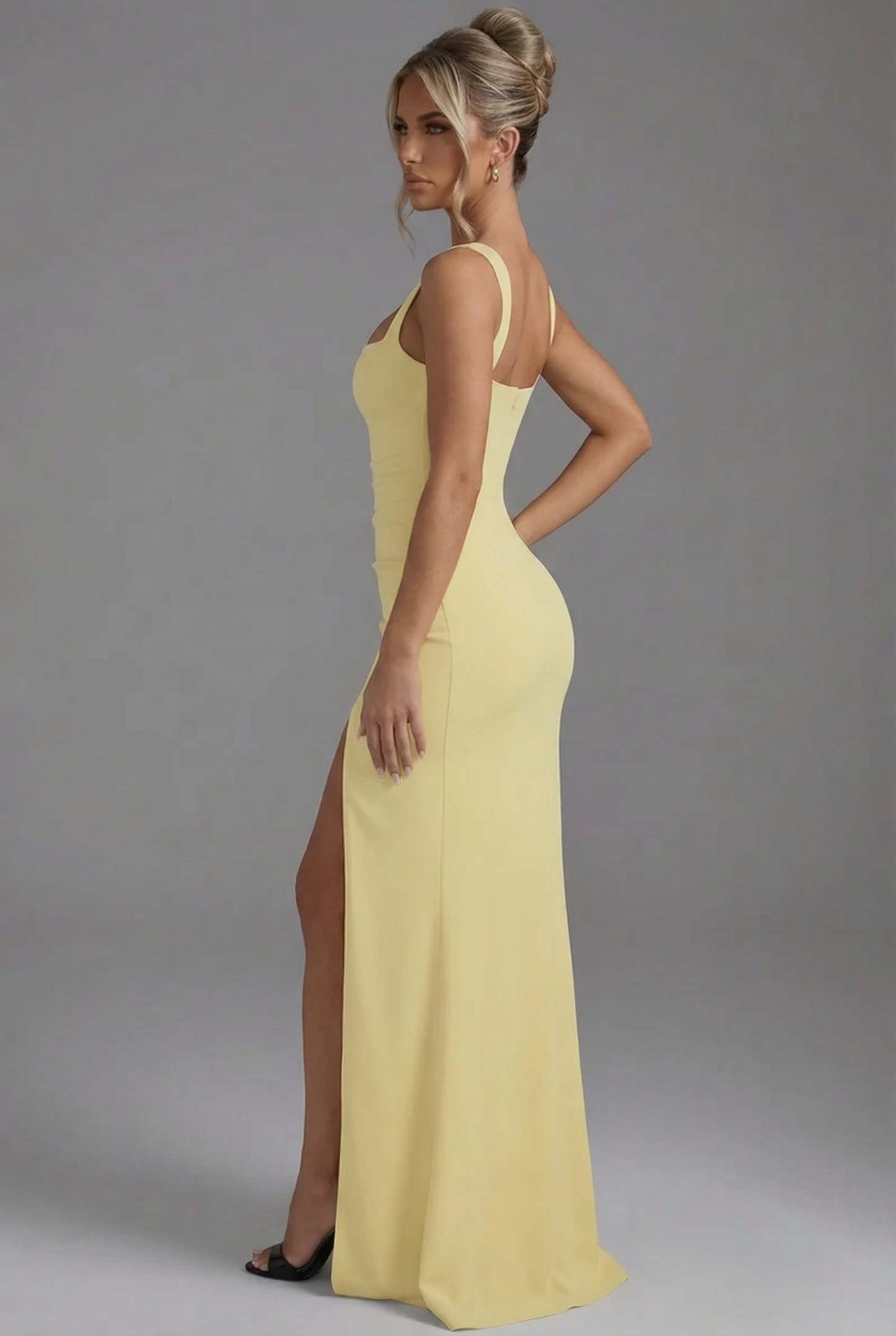 Elodie Square Neck Maxi Dress