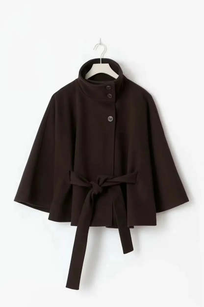 Elsie Belt Cape Jacket