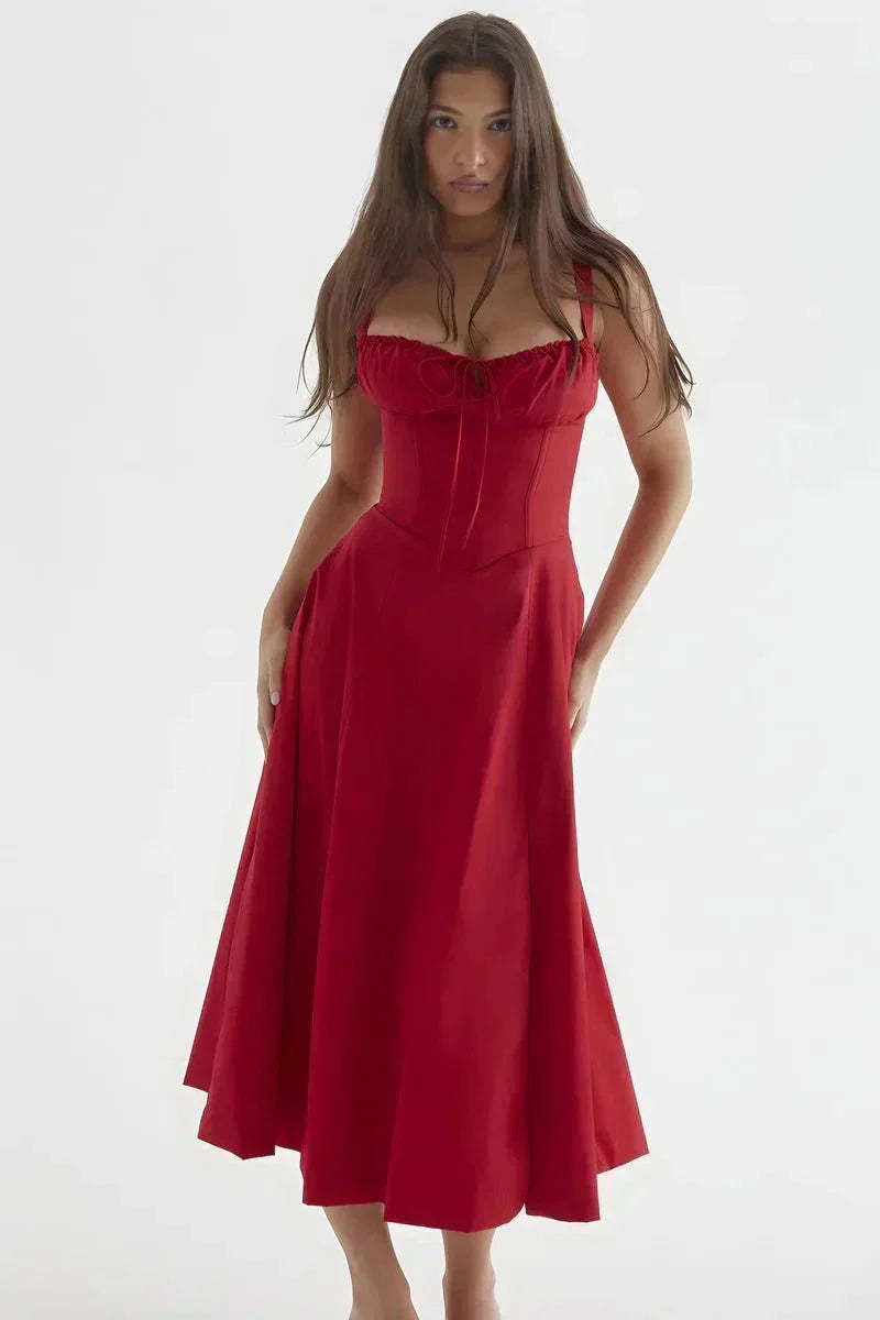 Esmae Corset Midi Dress