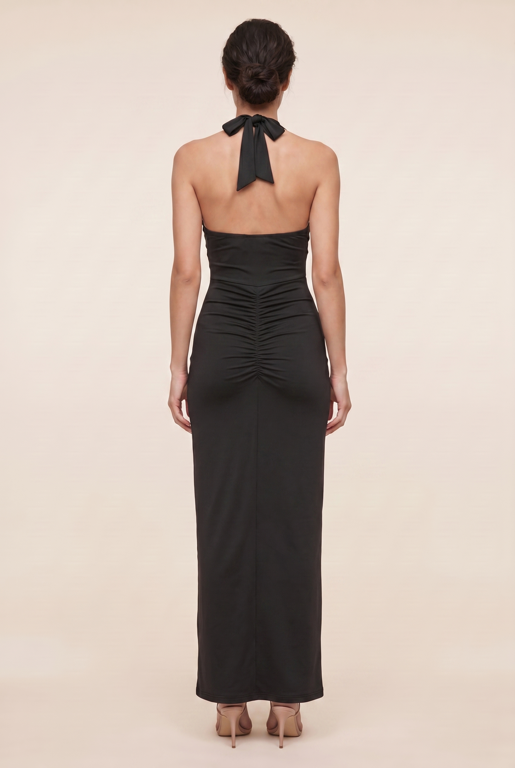 Fabienne Cutout Maxi Dress - Black