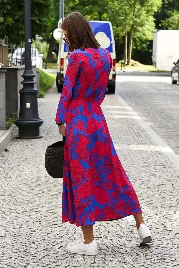Genevieve Wrap Midi Dress