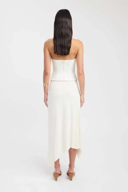 Genoveva Halter Top - Ivory