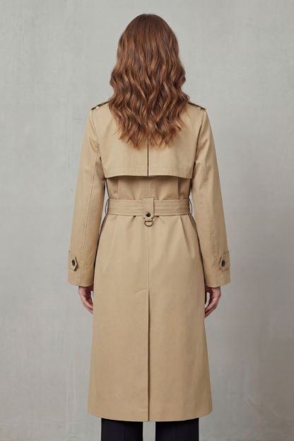 Hadley Double Breasted Belted Trench Coat