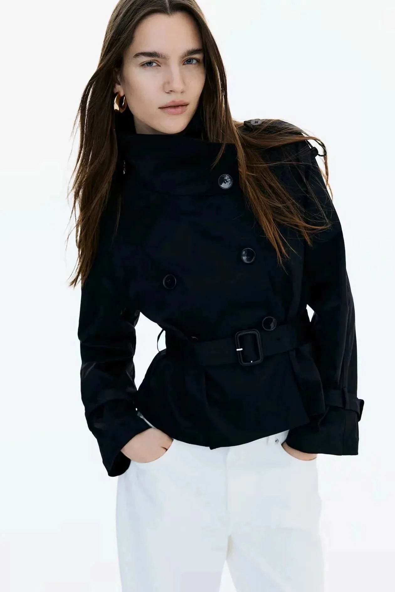 Ivy Short Trench Coat