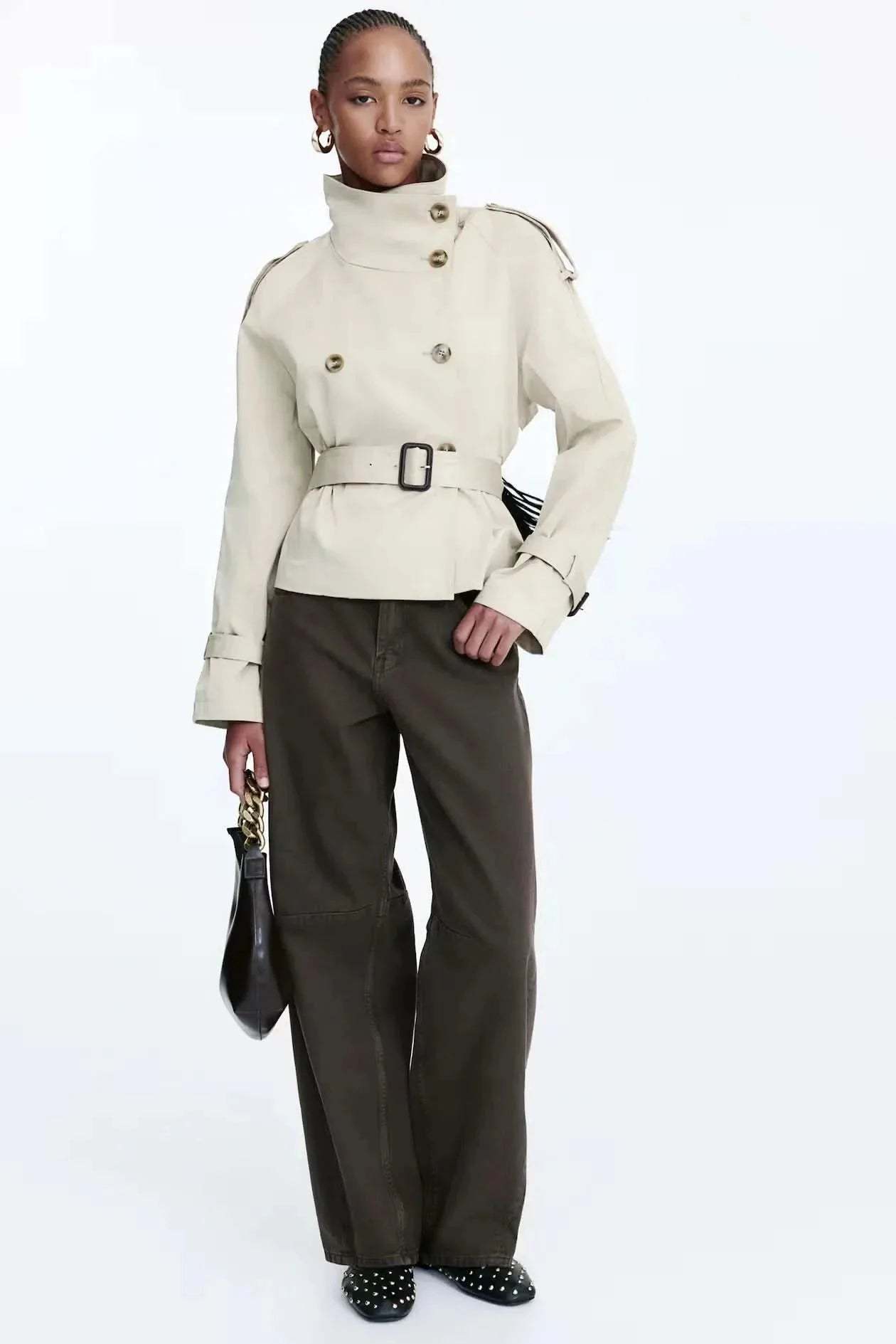 Ivy Short Trench Coat