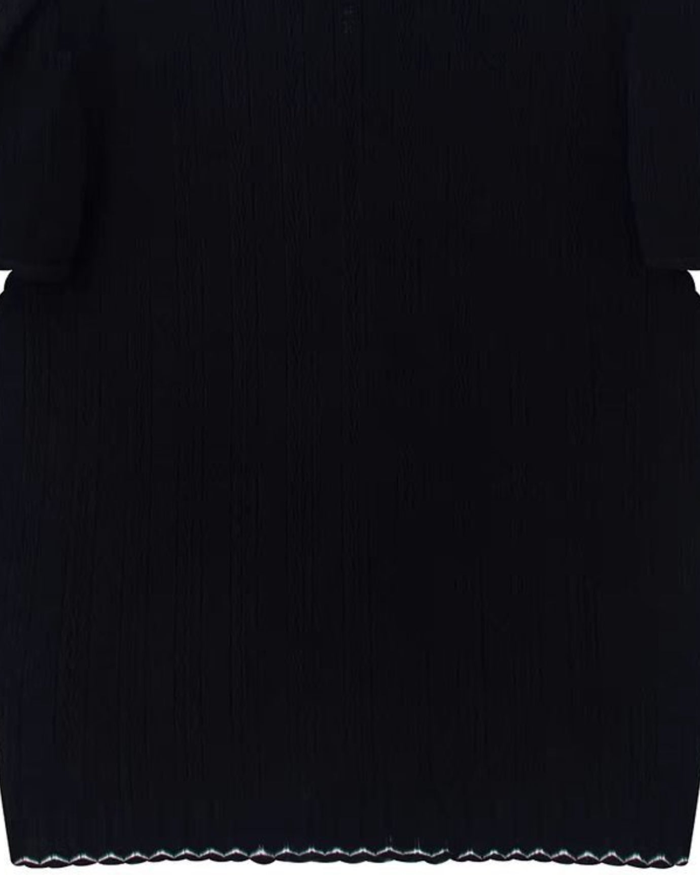 Jovita Ruffle Blouse - Black