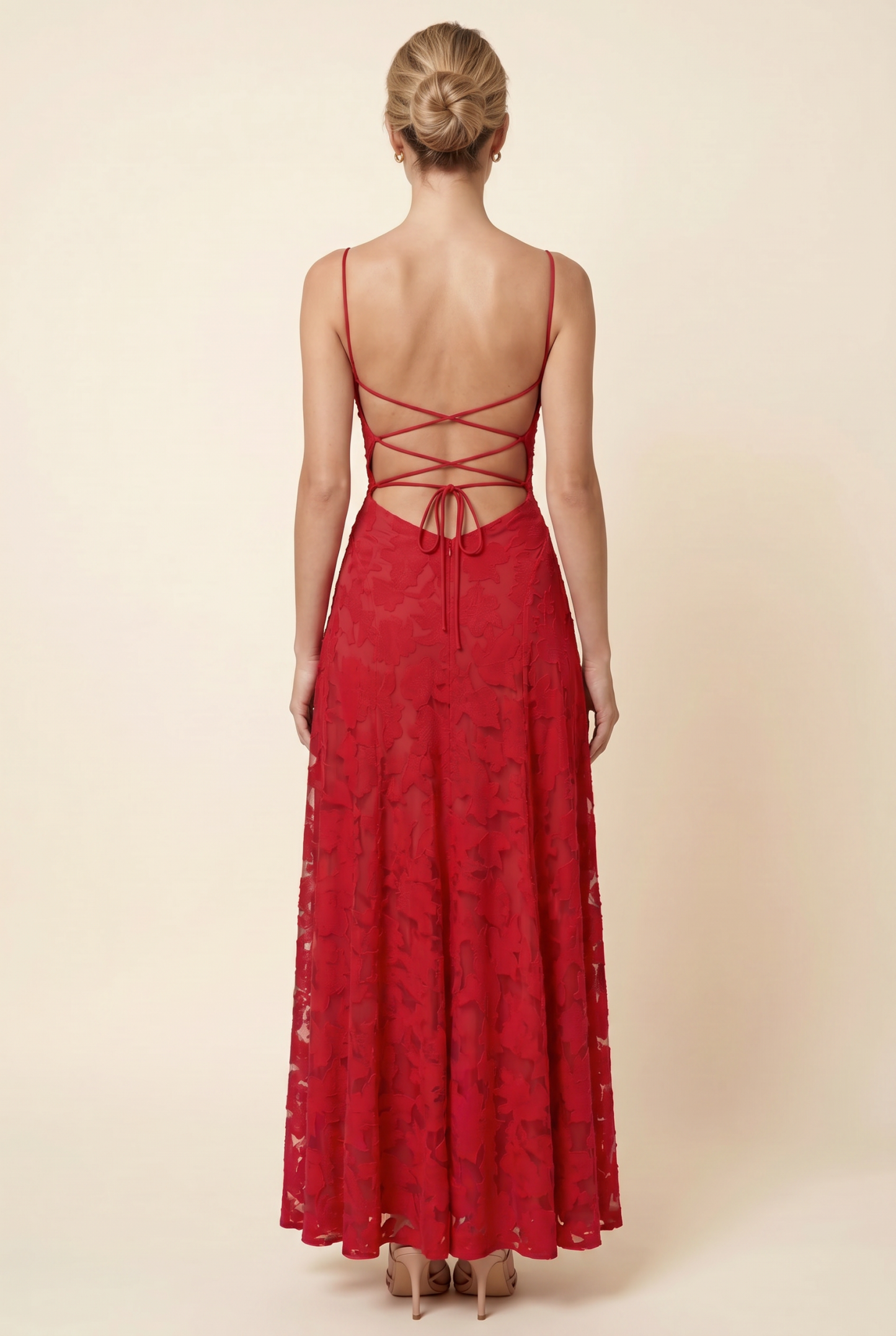Katalina Maxi Dress - Red