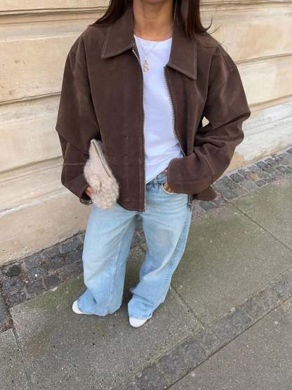 Lena Suede Jacket