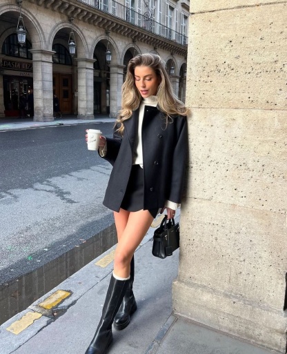 Lovie Oversized Wool Jacket