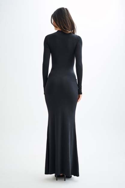 Lunette Maxi Dress - Black