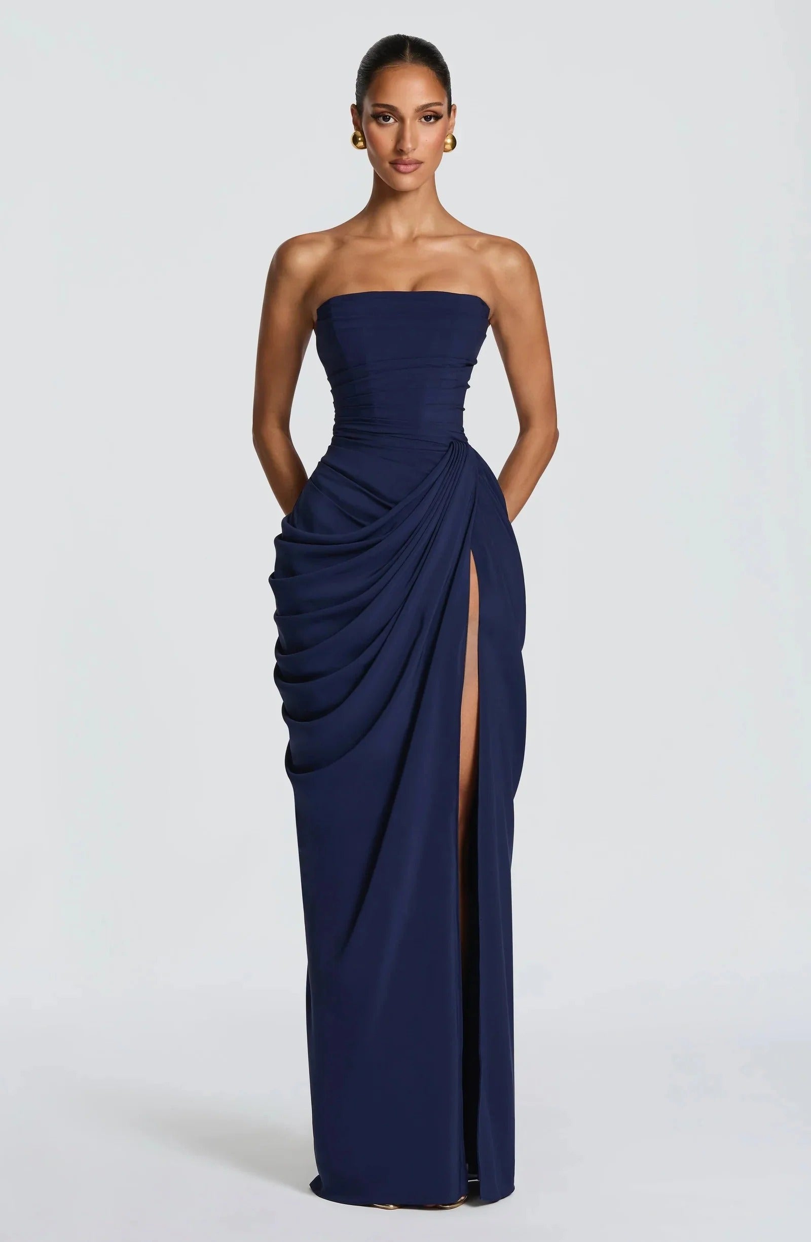 Morgan Maxi Dress - Dark Blue