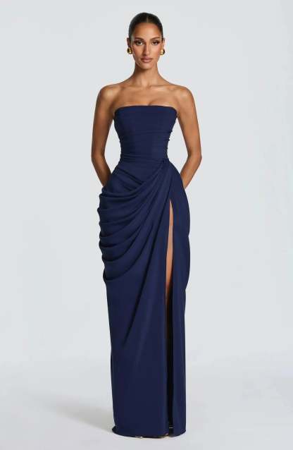 Morgan Maxi Dress - Dark Blue