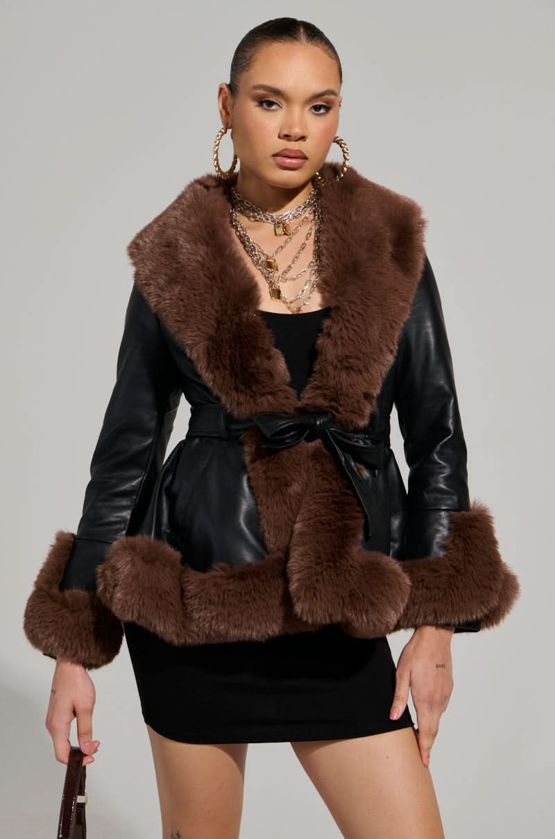 Nancy Faux Fur Coat