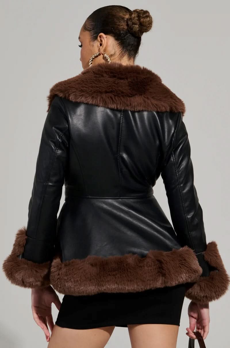 Nancy Faux Fur Coat