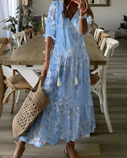 Natasha Printed Maxi Dress - product image 4
