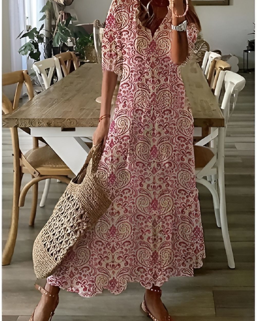 Natasha Printed Maxi Dress - product image 5