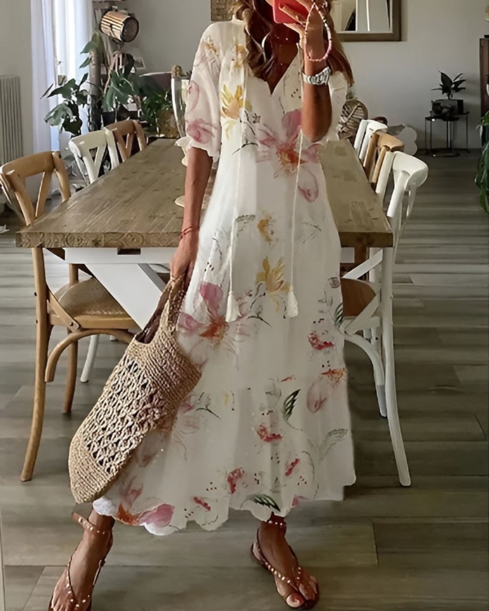 Natasha Printed Maxi Dress - product image 6
