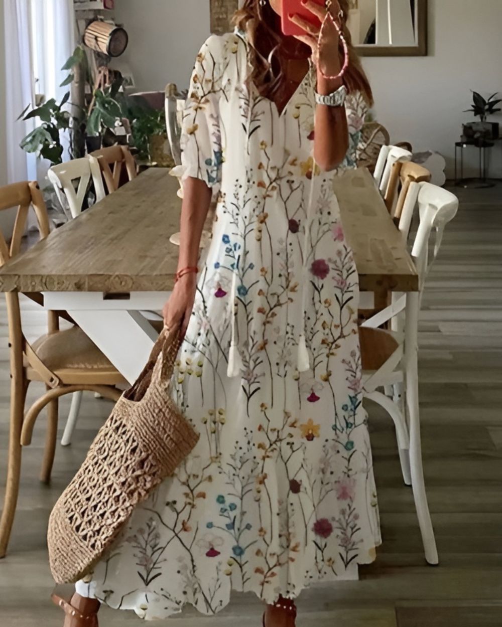 Natasha Printed Maxi Dress - product image 7