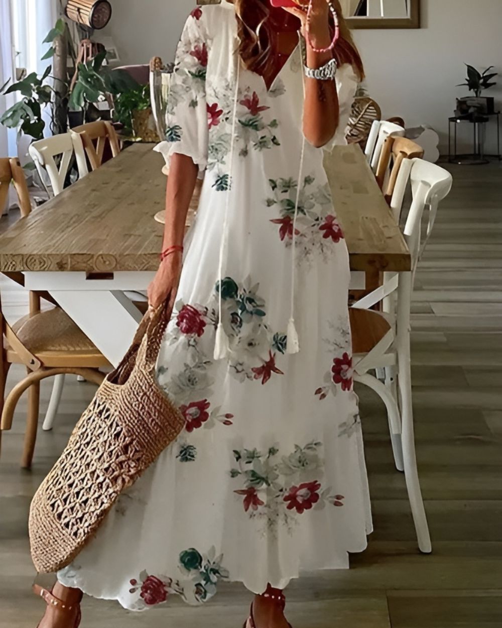 Natasha Printed Maxi Dress - product image 8