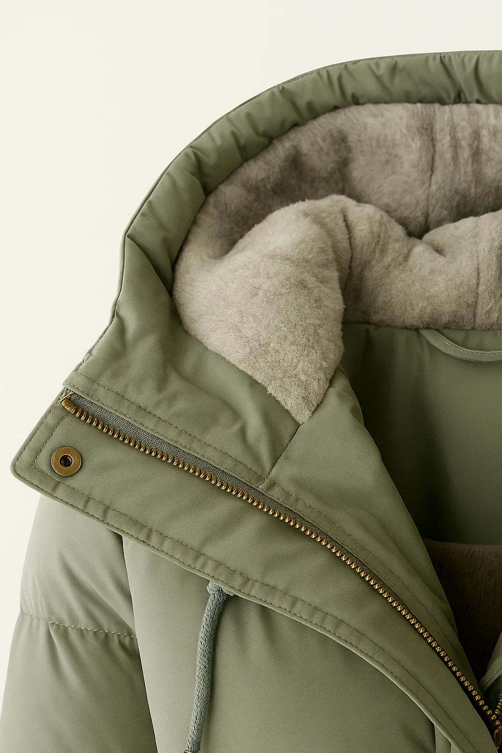 Nora Hooded Longline Puffer Jacket