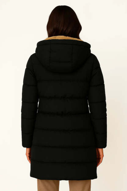 Nora Hooded Longline Puffer Jacket