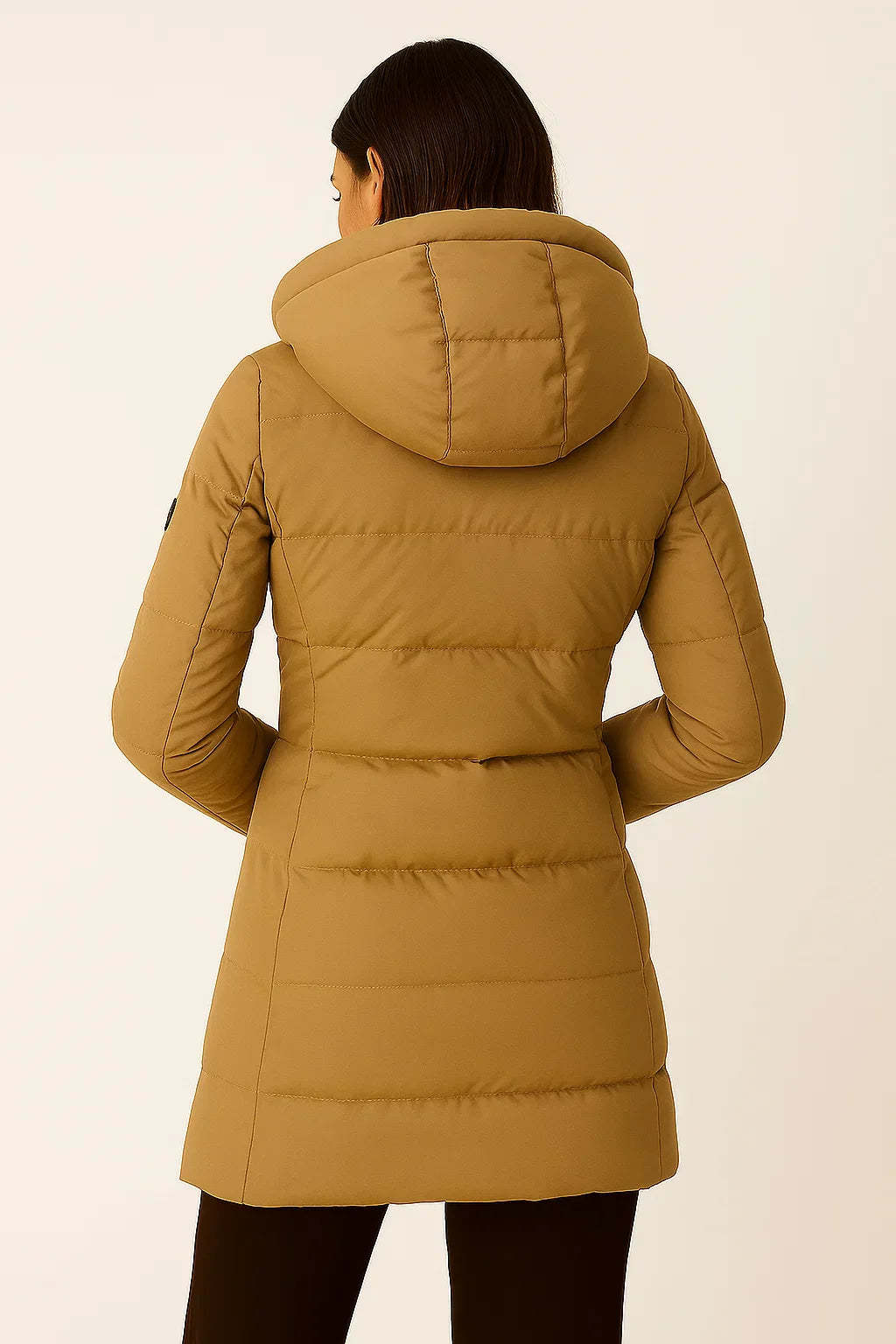 Nora Hooded Longline Puffer Jacket