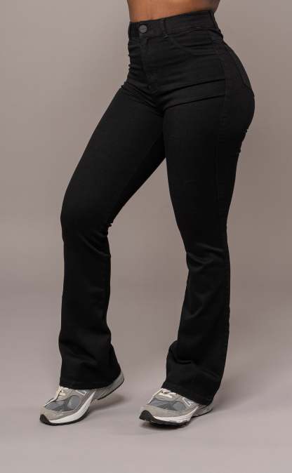 Phaedra Flare Jeans - Black