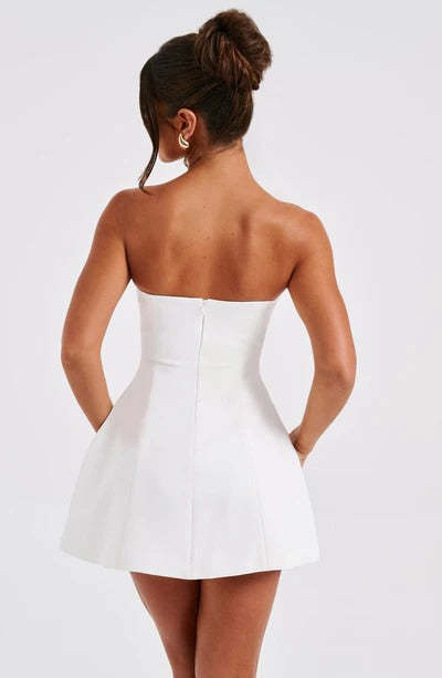 Women's Cocktail Strapless Bubble Mini Dress - product image 13