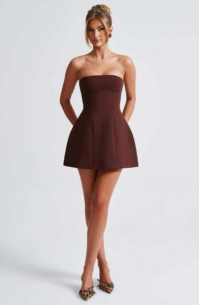 Women's Cocktail Strapless Bubble Mini Dress - product image 6