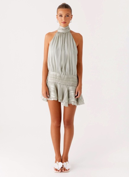 Sofia Chiffon Mini Dress