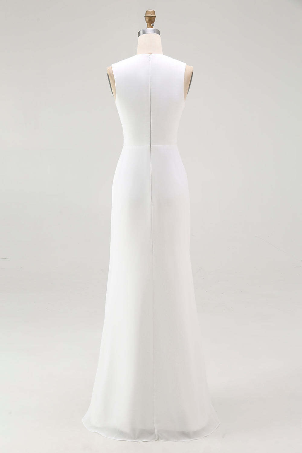 Vada Chiffon Maxi Dress - White