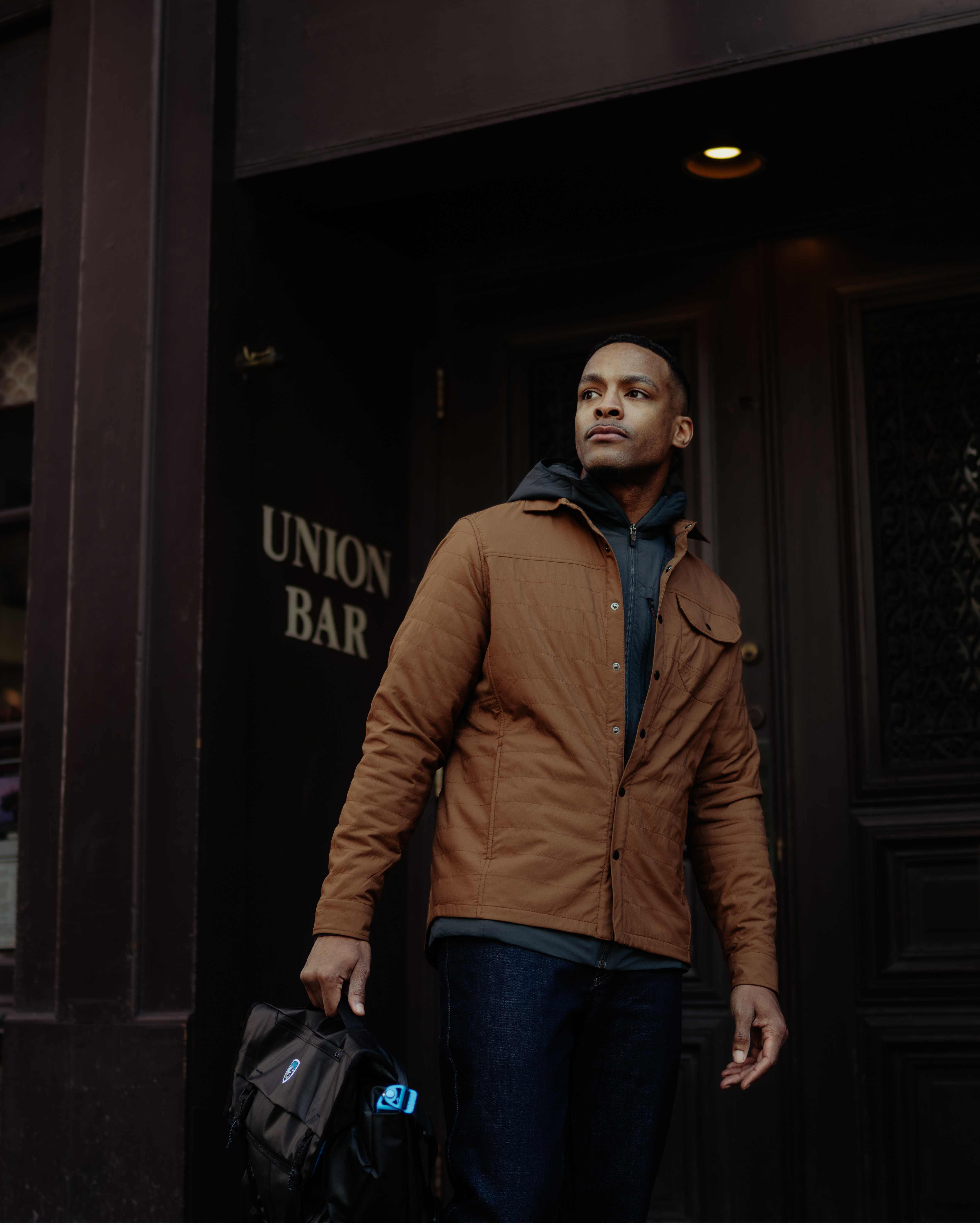 The One™ Shirt-Jac - SADDLE BROWN
