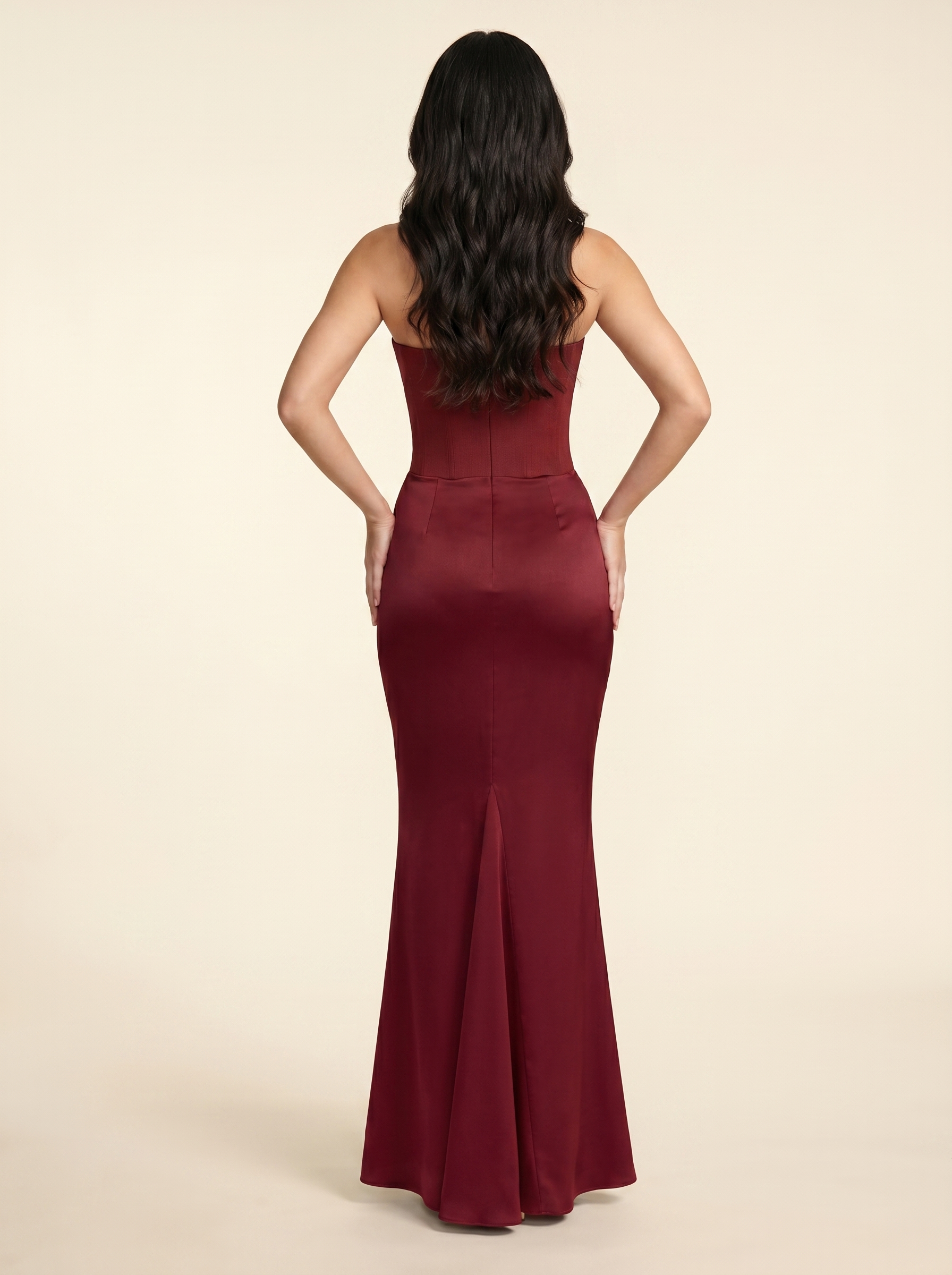 Adriana Corset Maxi Dress